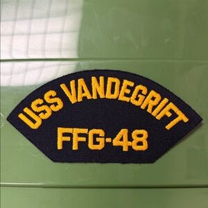 USS Vandegrift FFG-48 embroidered naval Patch